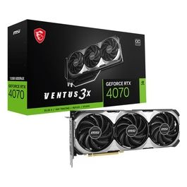 MSI GEFORCE RTX 4070 VENTUS 3X E 12G OC Scheda Video NVIDIA 12Gb GDDR6X