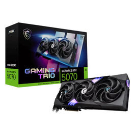 GeForce RTX 5070 Gaming Trio OC Scheda Grafica 12GB GDDR7 PCIe 5.0 Nero RGB