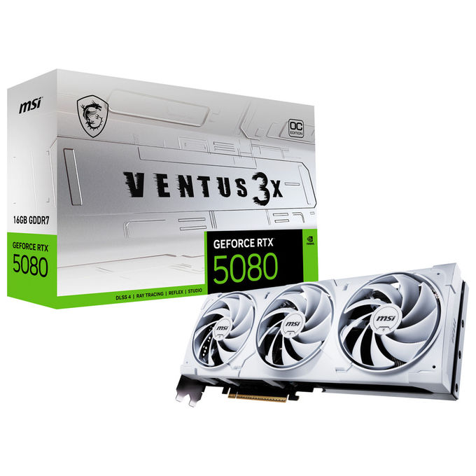 Msi Geforce Rtx 5080 16gb Ventus 3x Oc White