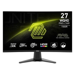 MAG 27CQ6F Monitor PC 27'' 2560x1440 Pixel Quad HD LCD Nero