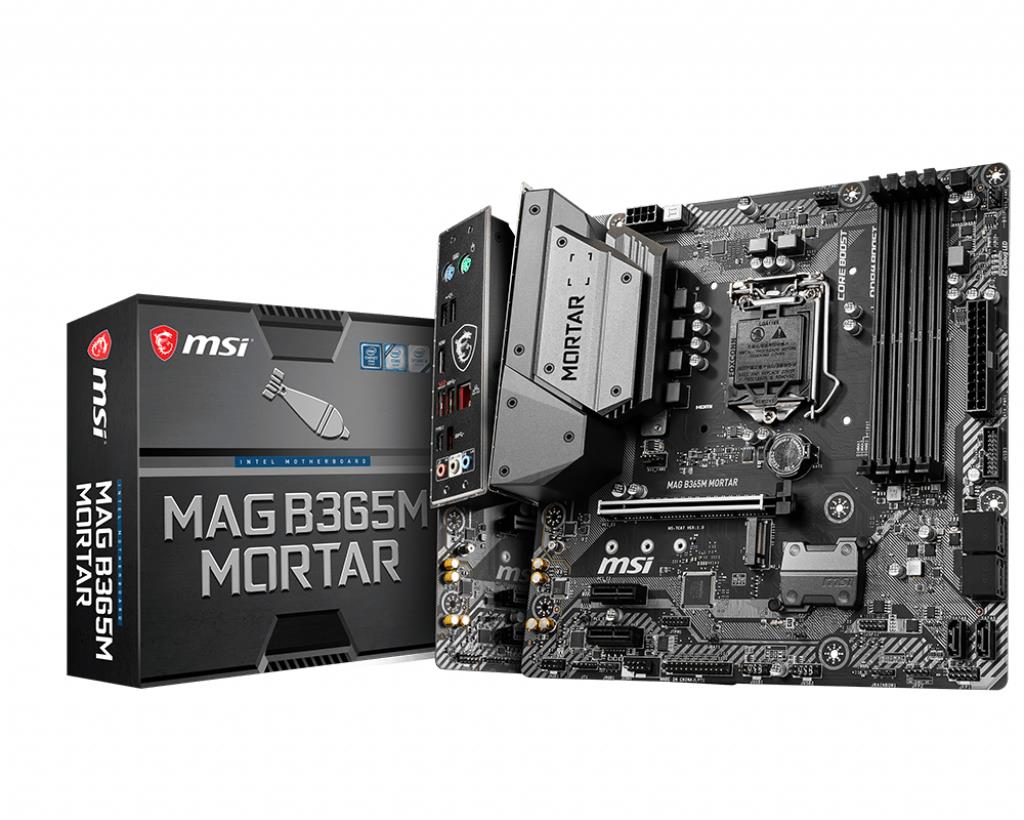 Msi mag b365 mortar совместимость i5 9400f