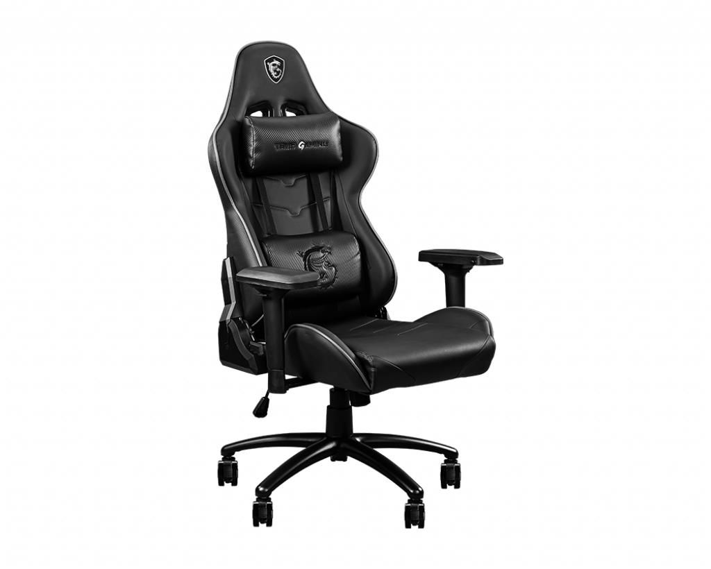 MSI MAG CH120 Gaming Chair Ecopelle Cuscino Cervicale e