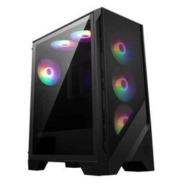 MSI MAG FORGE 120A AIRFLOW Computer Case Midi Tower Nero/Trasparente