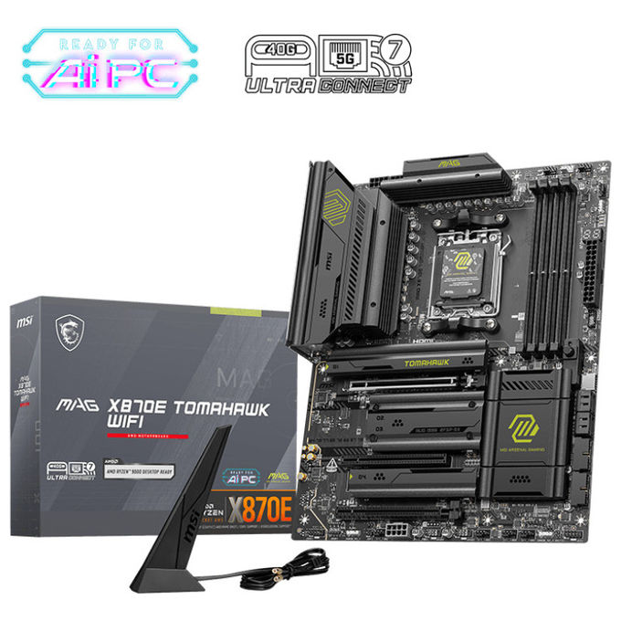 MSI MAG X870E TOMAHAWK Scheda Madre ATX Socket AM5 Wi-Fi per AMD Ryzen DDR5 PCIe 5.0