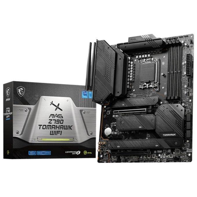 MSI Scheda Madre MAG Z790 TOMAHAWK WIFI , ATX - Supporta processori Intel Core di 12a e 13a generazione, LGA 1700-90A SPS VRM, DDR5 Memory Boost 7200+