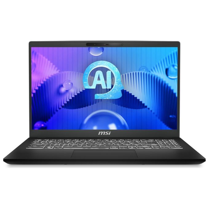 Image of MSI Modern 15 H AI C1MG-034IT Intel Core Ultra 5 125H 16Gb Hd 512Gb SSD 15.6'' Windows 11 Home