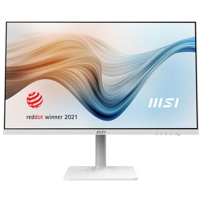 MSI Modern MD272QXP Monitor Pc 27'' 2560x1440 Pixel Wide Quad HD LCD Bianco