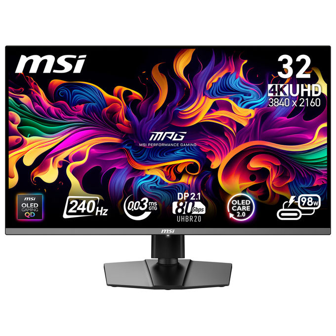 Msi Mpg 322Urx Monitor Gaming 32'' 4K Uhd
