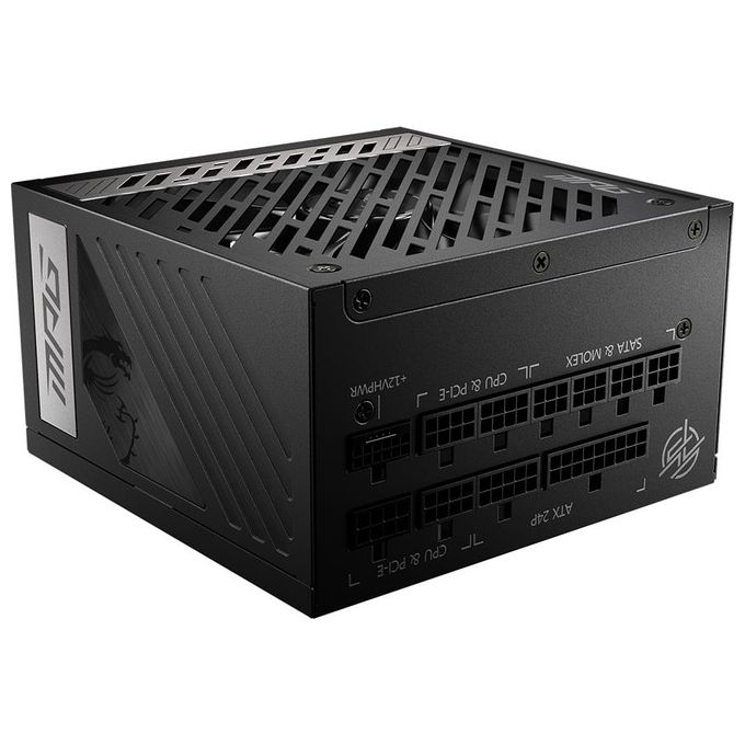 MSI MPG A1000G PCIE5 Alimentatore per Computer 1000W 204 Pin ATX ATX Nero