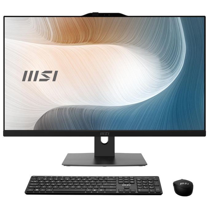 Image of MSI PC All In One 27'' nero Processore Intel Core i 5 Ram 8GB 512GB SSD Win 11 pro