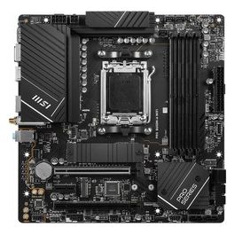 MSI PRO B650M-A Scheda madre WIFI, Micro-ATX - Supporta i processori AMD Ryzen serie 7000, AM5 - 12 Duet Rail 80A VRM, DDR5 Memory Boost 6400+MHz/OC, 2 x PCIe 4.0 x16, 2 x M.2 Gen4, Wi-Fi 6E