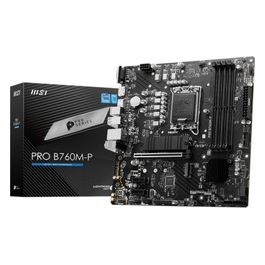 PRO B760M-P Scheda Madre Intel B760 LGA 1700 micro ATX