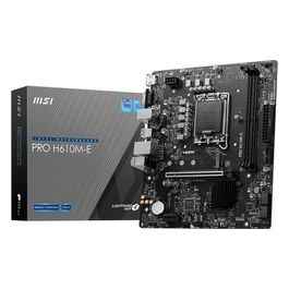 MSI PRO H610M-E Scheda Madre Intel H610 LGA 1700 micro ATX