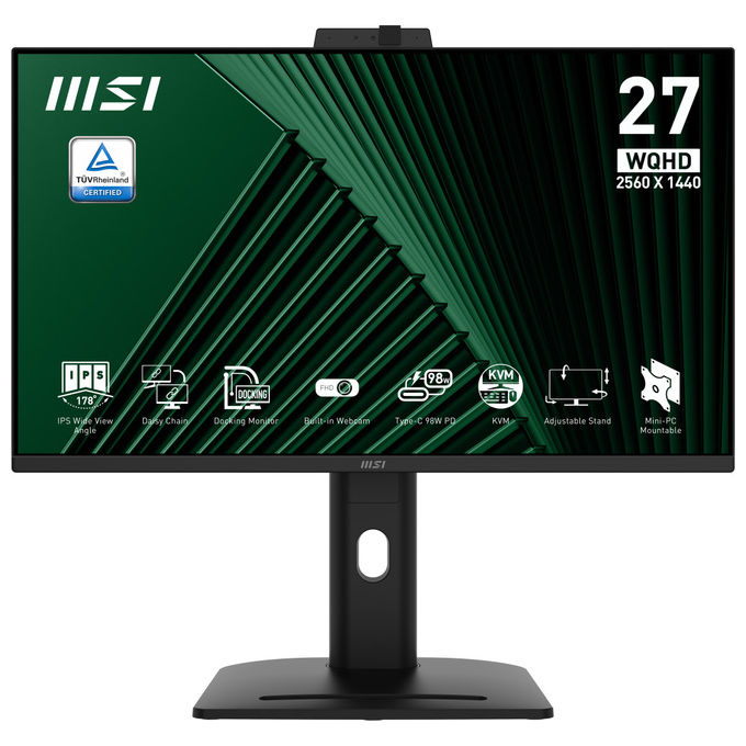 MSI Pro MP275QPDG Monitor PC 27" Quad HD IPS (Nero)