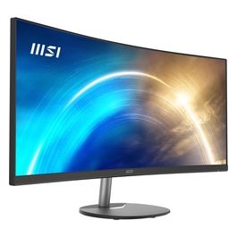 PRO MP341CQ Monitor Curvo 34" UWQHD (3440 x 1440), Pannello 21:9, 100 Hz, 1 ms (MPRT), Anti-Flicker, Less Blue Light, Speaker integrati, 2x HDMI 2.0b, 1x DP, VESA 100x100, Nero