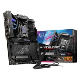 Scheda Madre mpg X870e Carbon Wifix870eam54ddr53pci-ex164m.24sata32usb41usb3.2 Gen2x211usb3.2