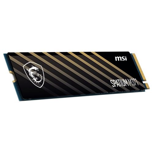 MSI SPATIUM M371 NVME M.2 500GB Drives allo Stato Solido PCI Express 4.0 3D NAND