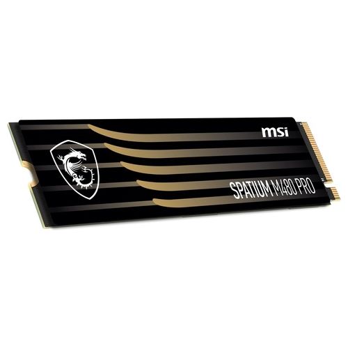 MSI SPATIUM M480 PRO PCIe 4.0 NVMe M.2 1Tb PCI Express 4.0 3D NAND