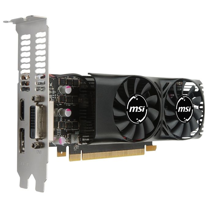 MSI GeForce GTX 1050 ti 4 GT LP 4 GB GDDR5 128bit DP DVI HDMI PCI Express x16 3.0 LP
