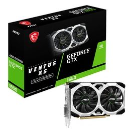 MSI VENTUS GeForce GTX 1650 D6 XS OCV3 NVIDIA GeForce GTX 1660 4Gb GDDR6