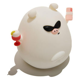 SILLAMPPIGC Lampada Decorativa in Silicone Bianca