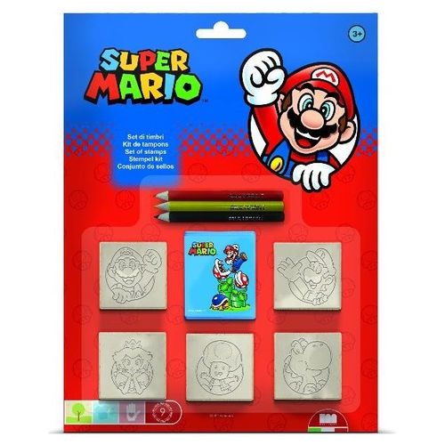 Multiprint Bister 5 Timbri Super Mario Bros