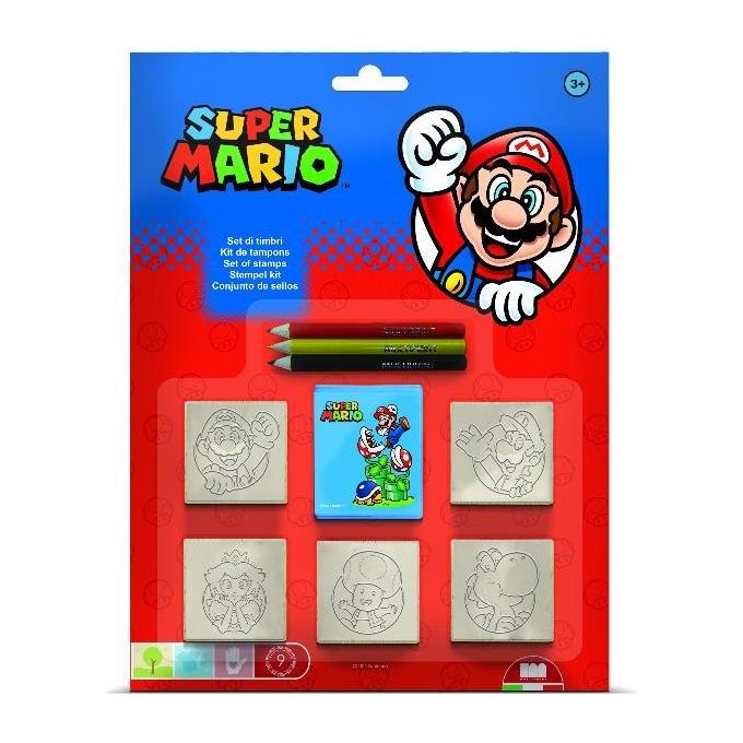 Multiprint Bister 5 Timbri Super Mario Bros