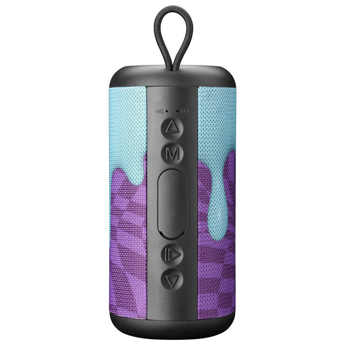 Music Sound BTSPKMSVERTICAL243 Altoparlante Bluetooth 5W Speaker Verticale Fluid Viola