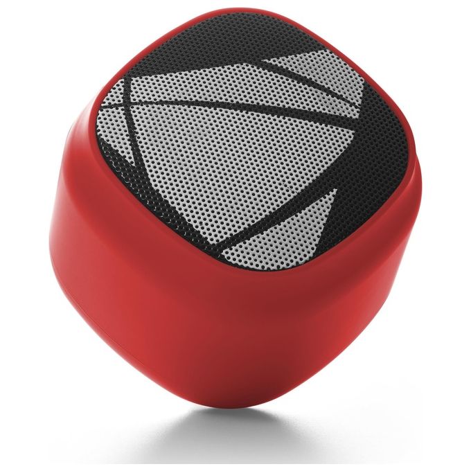 Music Sound Speaker Bluetooth Mini Tascabile 3W Rosso