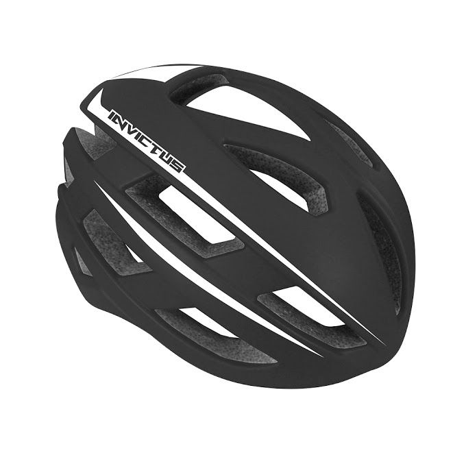 Mvtek Casco Bicicletta (57-61Cm) Invictus Nero/Bianco L | Yeppon