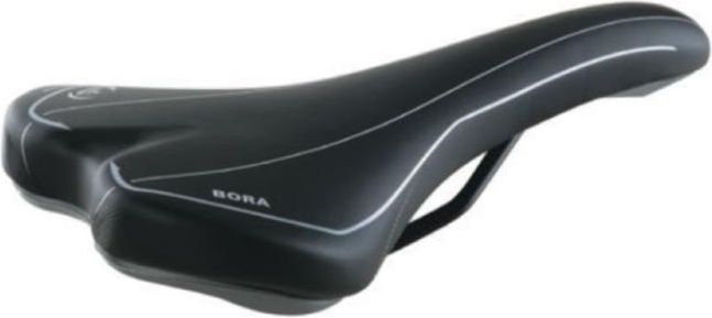 Mvtek Sella Bicicletta Mv7 275X145Mm - 200G Nera/Bianca - Con Morsetto