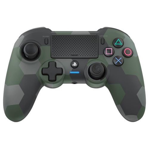 Nacon Controller Wireless Asymmetric Camo Green per PlayStation 4