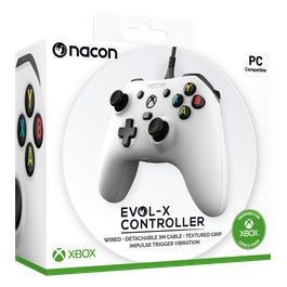 Nacon Gamepad XProLight Evol X Pro Wired White per Xbox