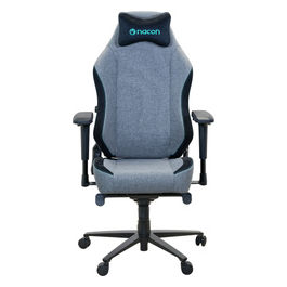 PCCH-700 Sedia da Gaming Universale Imbottita Nero e Grigio Regolabile