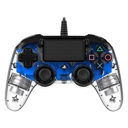 Controller Wired Blu Luminoso PS4 Playstation 4 