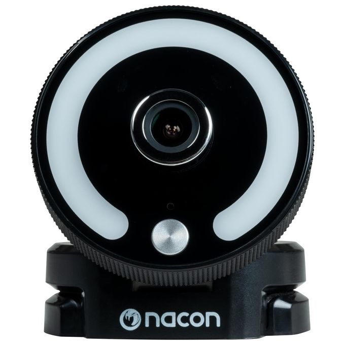 Nacon Webcam Streaming per Pc Game Nero