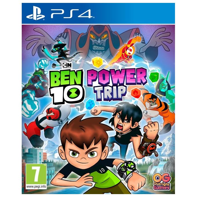 Namco Bandai Ben 10 Power Trip per PlayStation 4