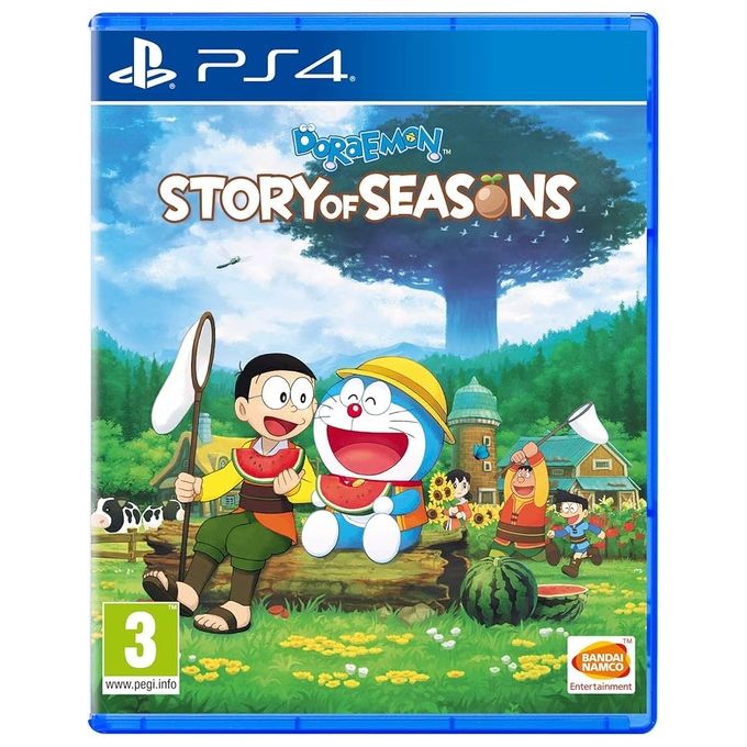 Bandai Namco 3391892008333 Doraemon Story of Seasons Gioco di Simulazione per PlayStation 4 Lingua Inglese Nuovo colore Nero