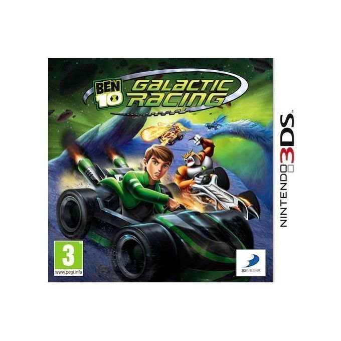 Ben 10 Galactic Racing Nintendo 3DS e 2DS