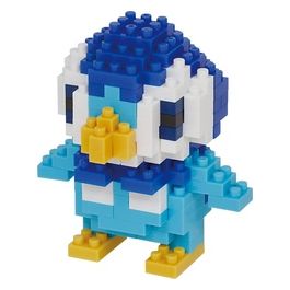 Pokemon Piplup Mini Statuina in Mattoncini