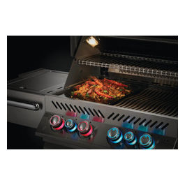 Griglia Reversibile Ghisa Smaltata per Barbecue, modello 56041