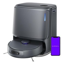 Freo Z Ultra Robot Aspirapolvere e Lavapavimenti con Doppi Chip AI e Twin AI Anti-pelo 2.0 Grigio