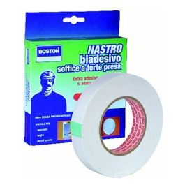 Nastro Biadesivo Boston Soffice Bianco 10M H.mm. 25