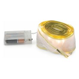 Nastro led in organza bianco caldo in organza 5 m