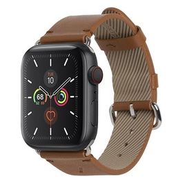 Apple Watch Strap Classic Leather Tan 42/44/45/49mm