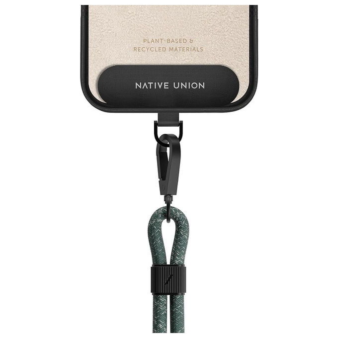 Native Union City Sling NU-CITY-SLING-NAV-RP cinturino tracolla per smartphone regolabile universale in poliestere riciclato navy