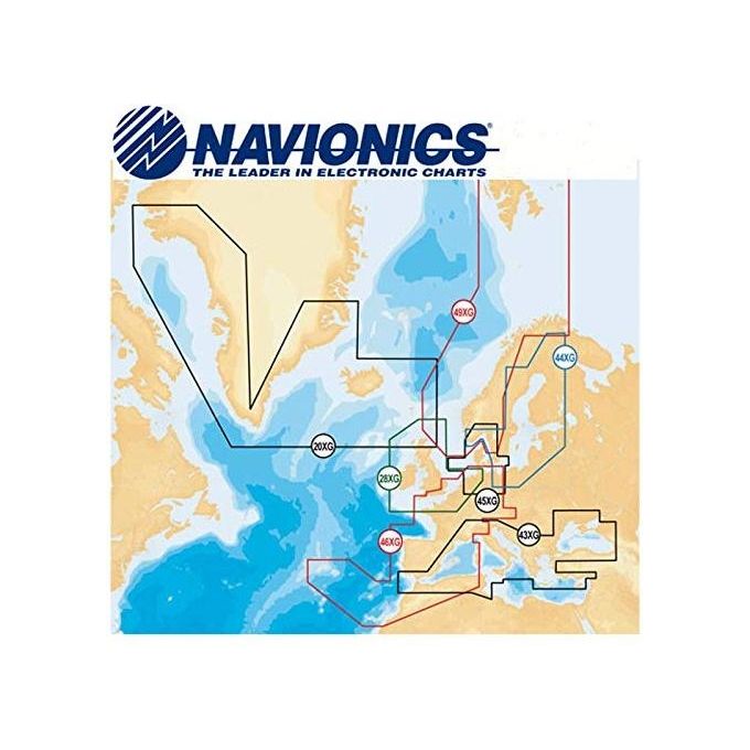 Navionics Cartografia Navionics XL9-NAVIONICS + Global Region 