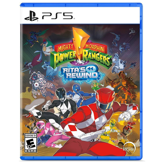 NDS, Mighty Morphin Power Rangers: Rita's Rewind, PlayStation 5, Brawler 2D