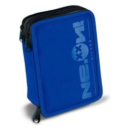 Ne.On! Astuccio Scuola 3 Zip Reflex Collection Blu
