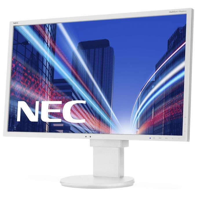 [RICONDIZIONATO] Nec Display Solutions 22'' Led Ea223wm W 1680x1050 1000:1 Silver White